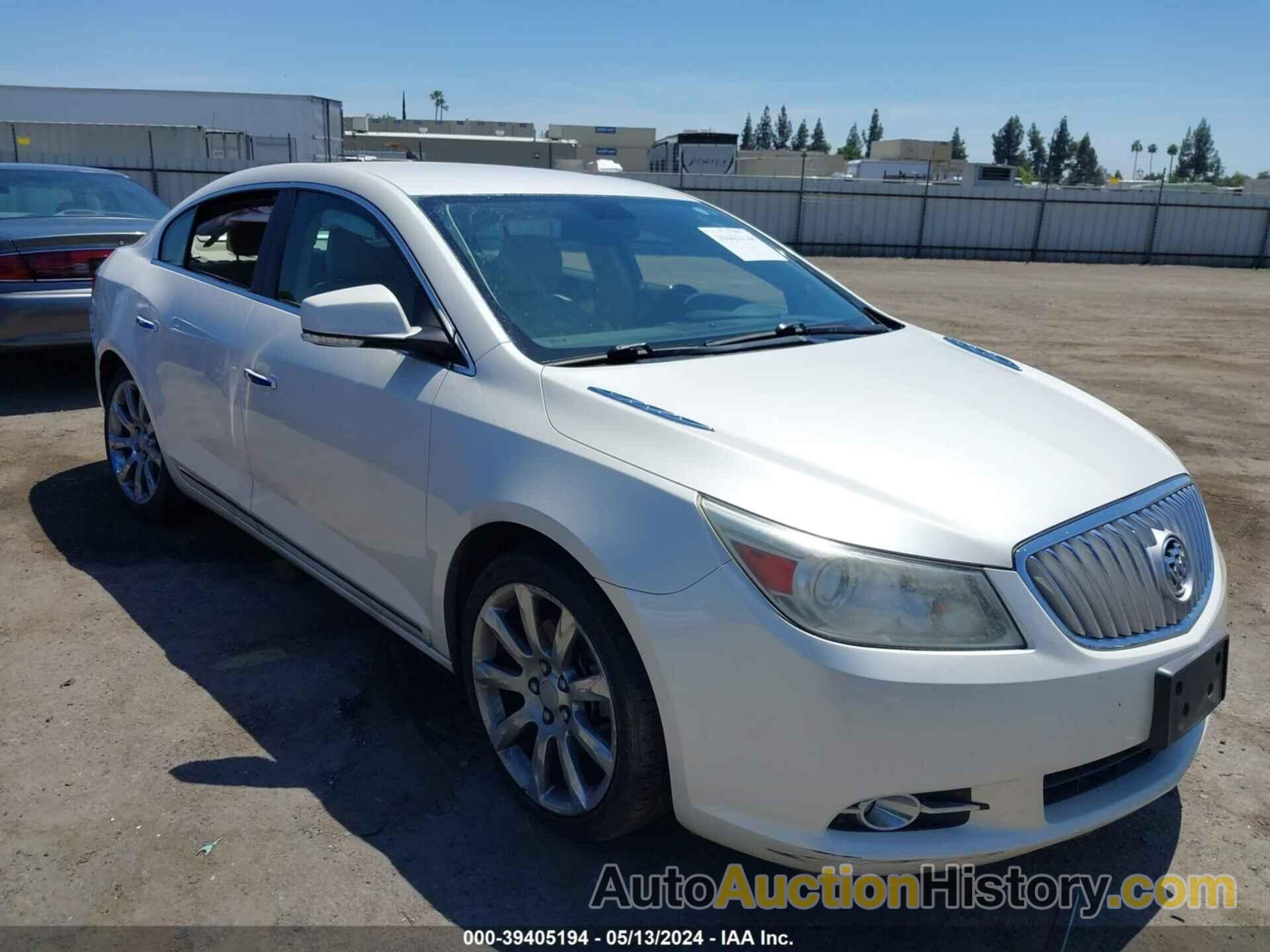 BUICK LACROSSE CXS, 1G4GE5ED1BF320044