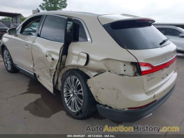 LINCOLN MKX RESERVE, 2LMPJ6LR2JBL41456