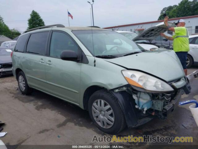 TOYOTA SIENNA LE, 5TDKK4CC0AS291016