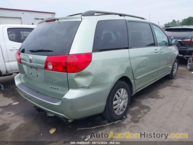 TOYOTA SIENNA LE, 5TDKK4CC0AS291016