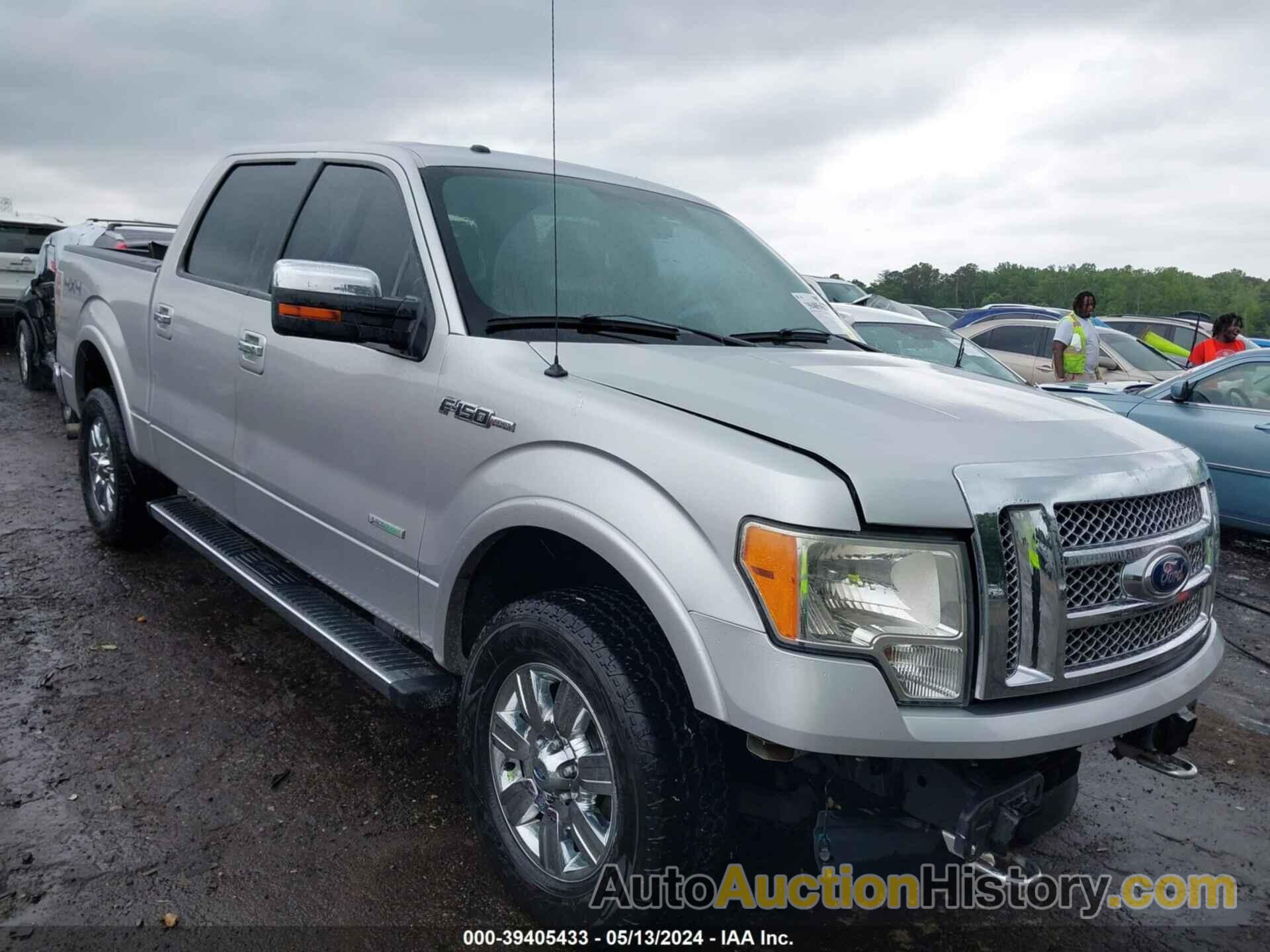 FORD F-150 LARIAT, 1FTFW1ET7BFB60555