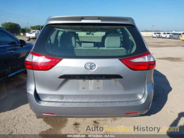 TOYOTA SIENNA L 7 PASSENGER, 5TDZZ3DC9HS821027