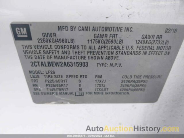 GMC TERRAIN SLE-1, 2CTALBEW2A6315903