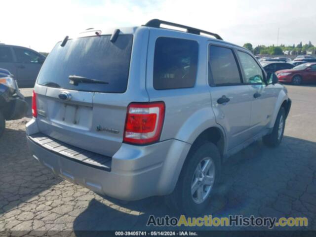 FORD ESCAPE HYBRID, 1FMCU59349KB93519