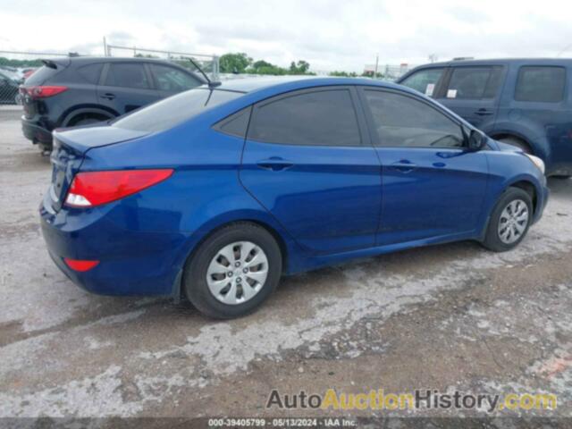 HYUNDAI ACCENT SE, KMHCT4AEXGU048593