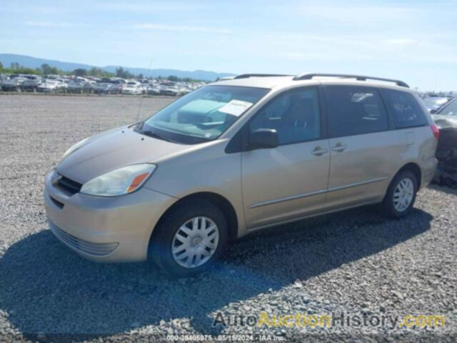 TOYOTA SIENNA LE, 5TDZA23C74S053805