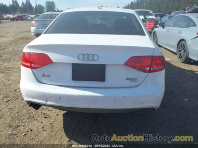 AUDI A4 2.0T PREMIUM, WAUFFAFL5CN017395