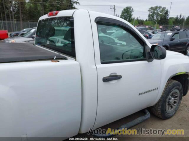 CHEVROLET SILVERADO 1500 WORK TRUCK, 1GCEC14X87Z638030