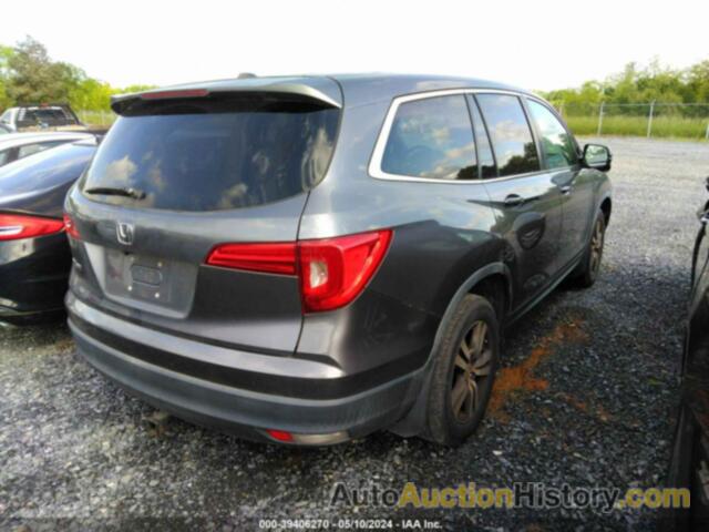 HONDA PILOT EX-L, 5FNYF5H58GB044337