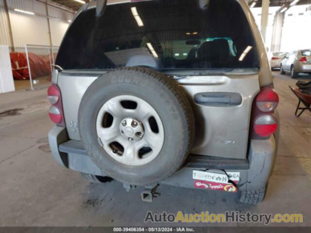 JEEP LIBERTY SPORT, 1J4GL48K35W505824