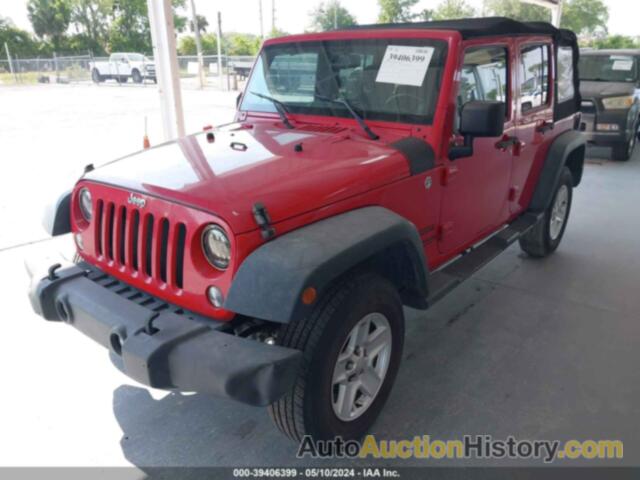 JEEP WRANGLER UNLIMITED SPORT, 1C4BJWDG1EL160104