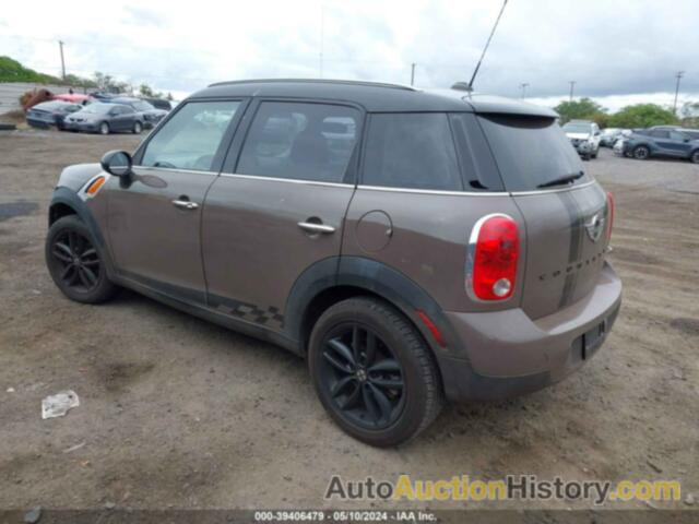 MINI COOPER COUNTRYMAN, WMWZB3C57BWM01391