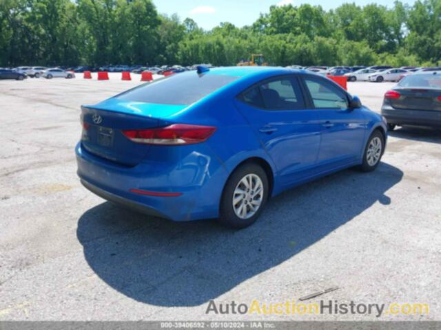 HYUNDAI ELANTRA SE, KMHD74LF3HU109170