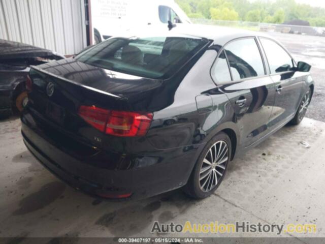 VOLKSWAGEN JETTA 1.8T SPORT, 3VWD17AJ9FM325652