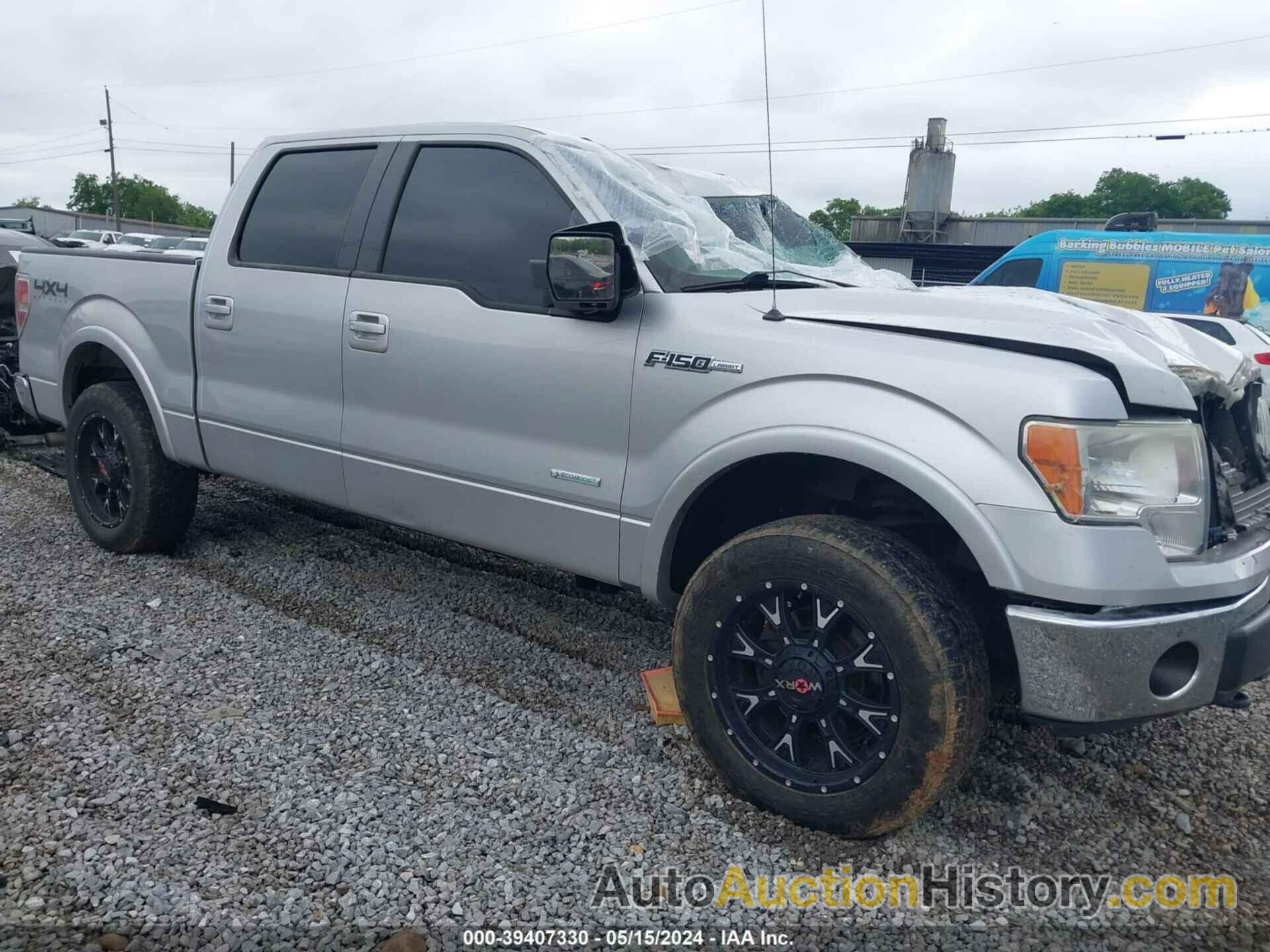 FORD F-150 LARIAT, 1FTFW1ET3BFB60522