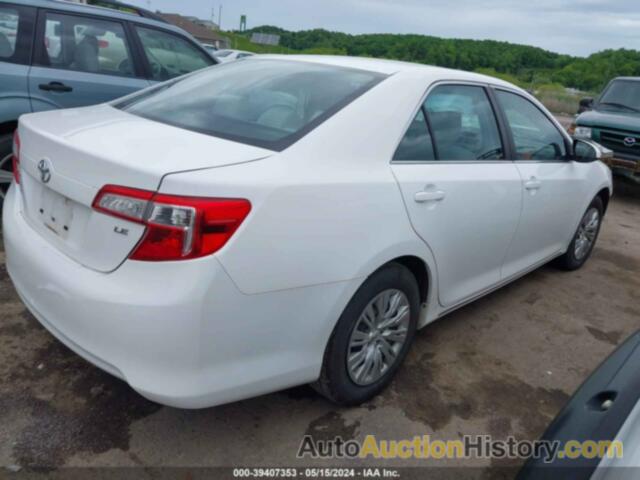 TOYOTA CAMRY LE, 4T4BF1FK7ER435346