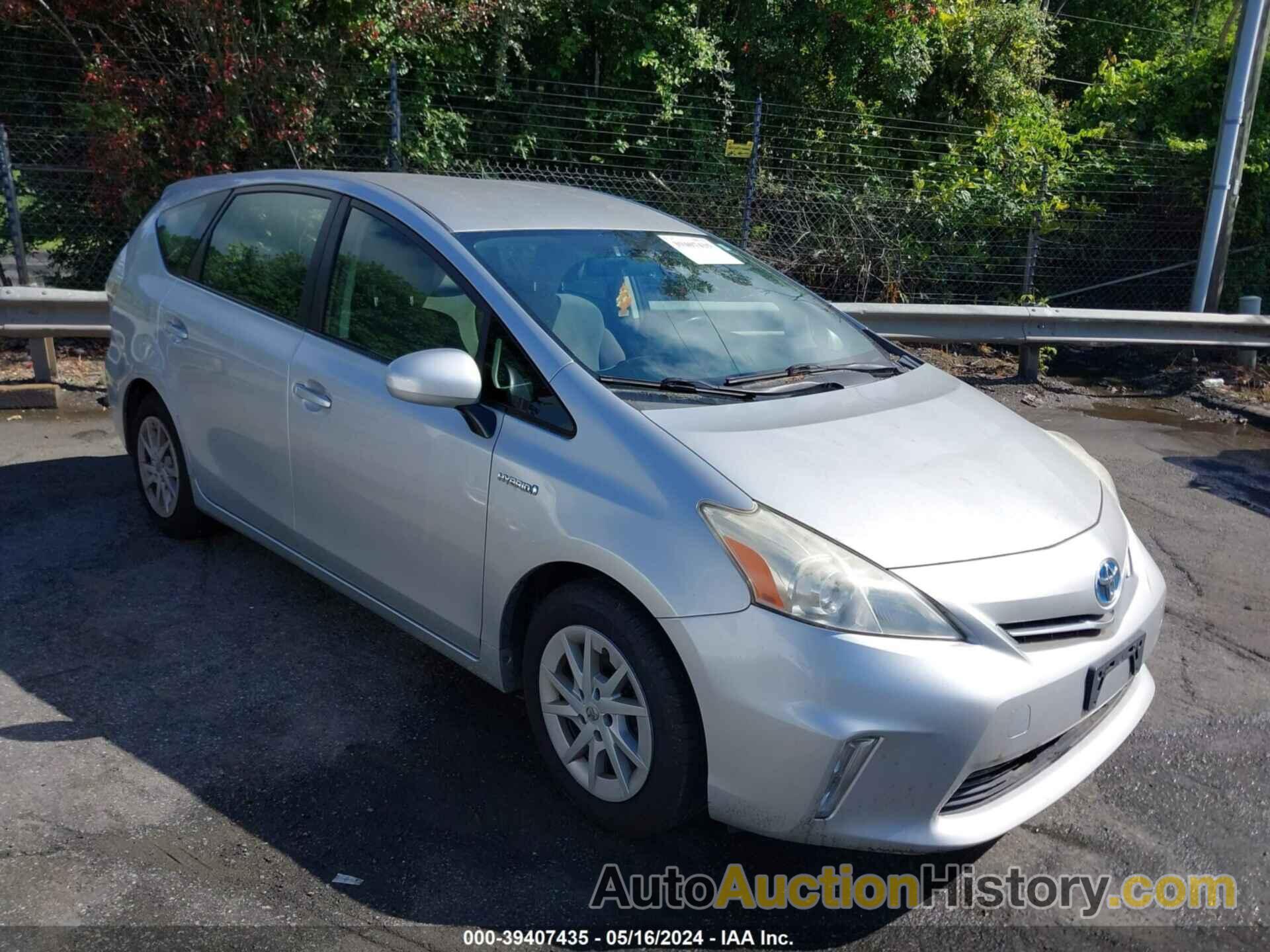 TOYOTA PRIUS V THREE, JTDZN3EU1C3186401