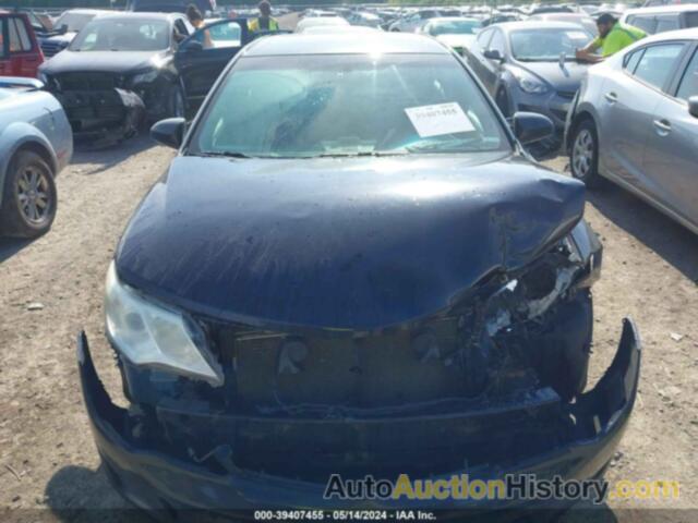 TOYOTA CAMRY SE/LE/XLE, 4T1BF1FK6CU122716