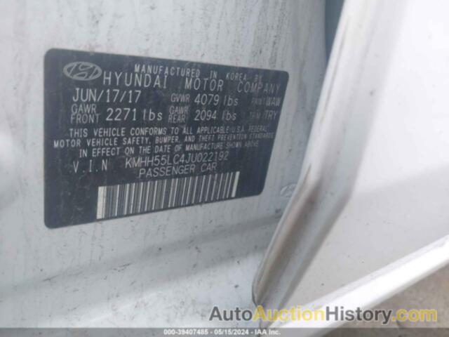 HYUNDAI ELANTRA GT SPORT, KMHH55LC4JU022192