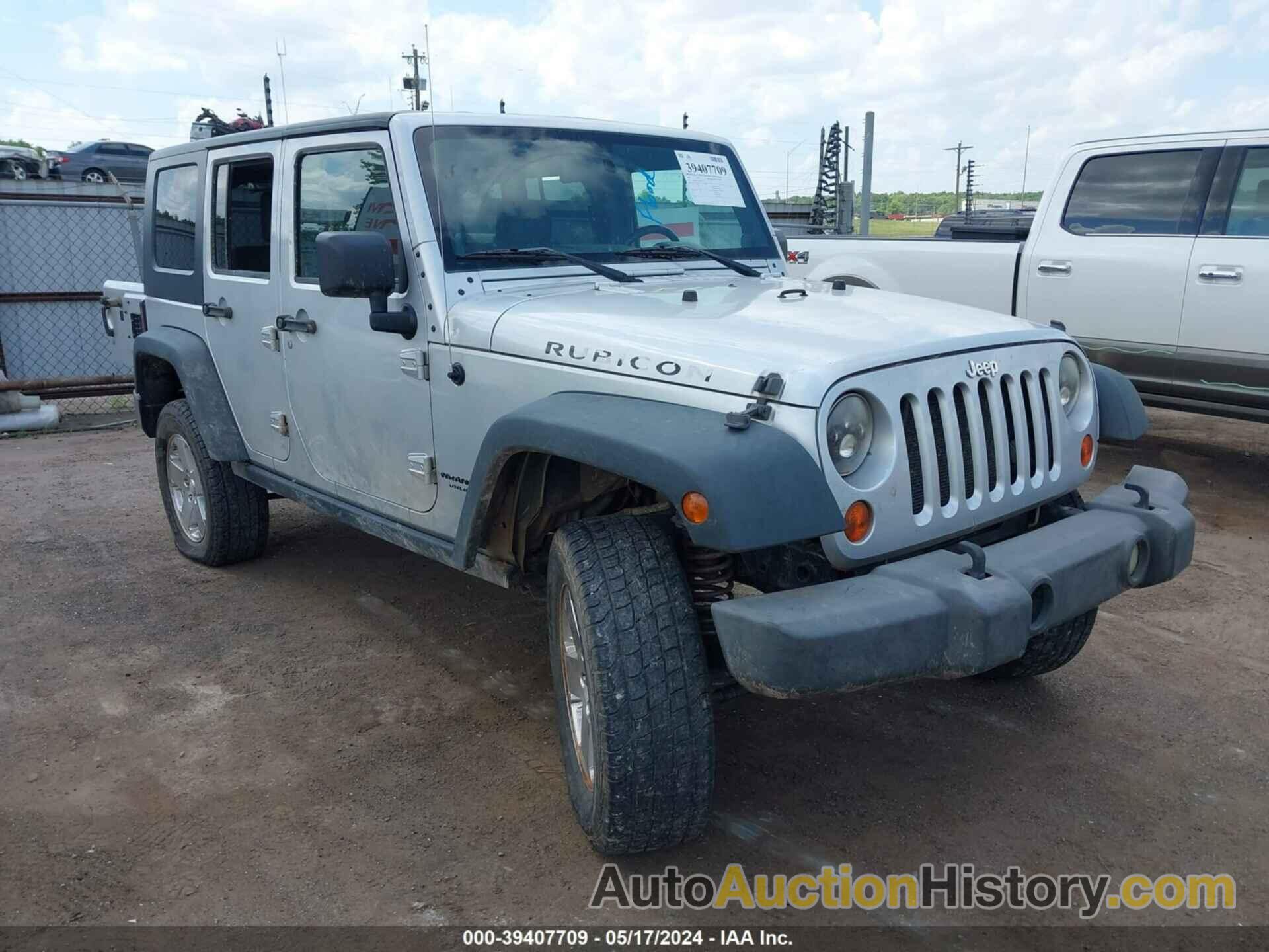 JEEP WRANGLER UNLIMITED RUBICON, 1J8GA691X8L649673