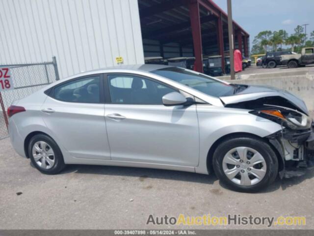 HYUNDAI ELANTRA SE/SPORT/LIMITED, KMHDH4AE5GU481261