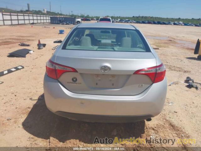 TOYOTA COROLLA L/LE/LE PLS/PRM/S/S PLS, 5YFBURHE5GP464208