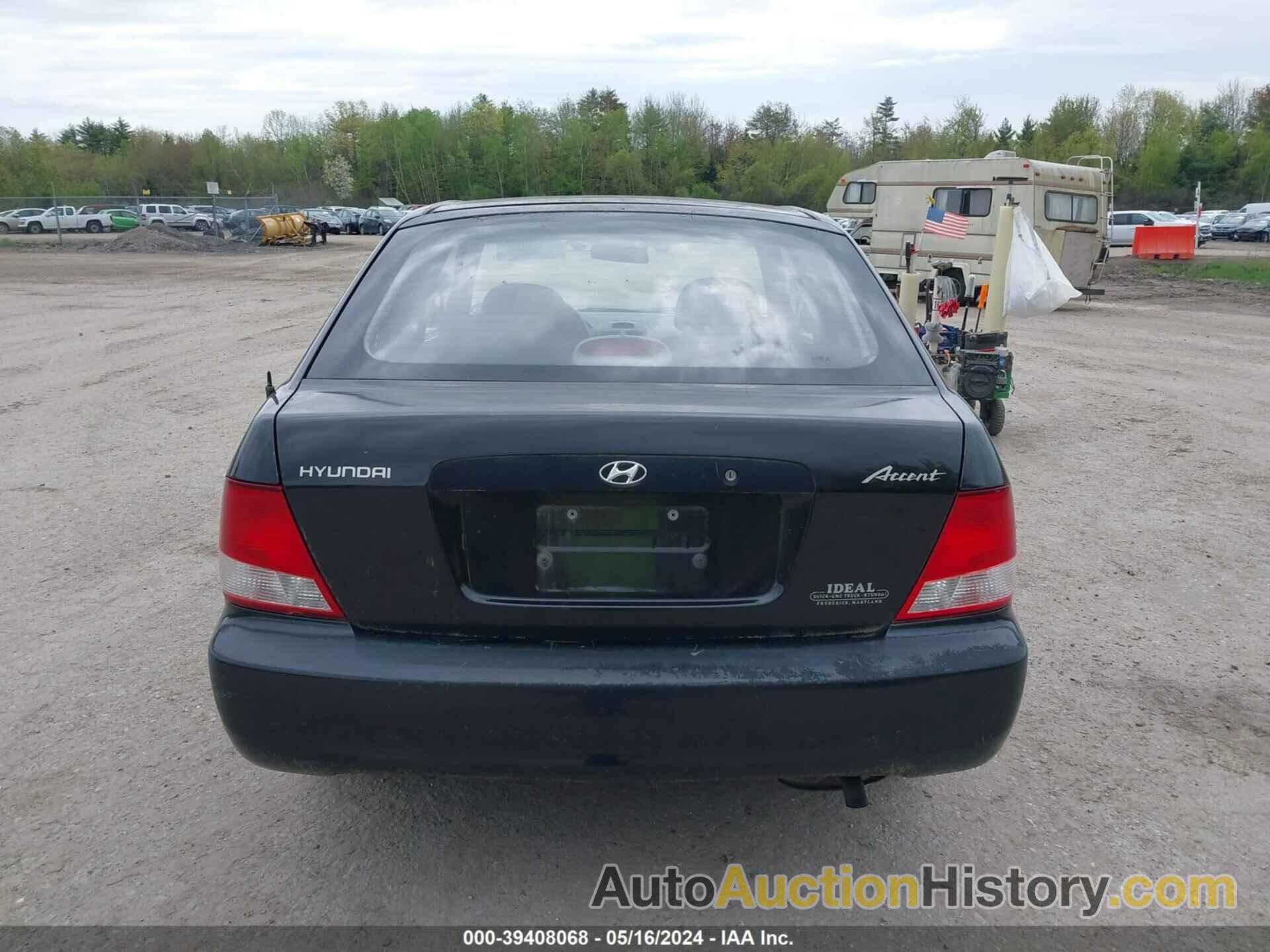 HYUNDAI ACCENT L, KMHCF35G52U183907