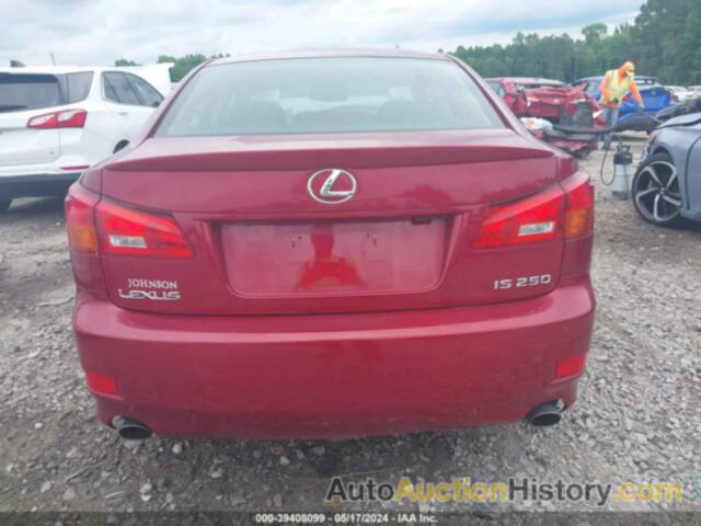 LEXUS IS 250 250, JTHBK262565020214