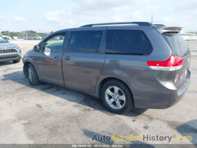 TOYOTA SIENNA LE, 5TDKK3DC3ES480452