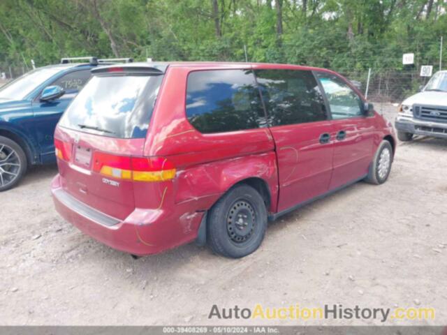 HONDA ODYSSEY LX, 5FNRL18562B046778