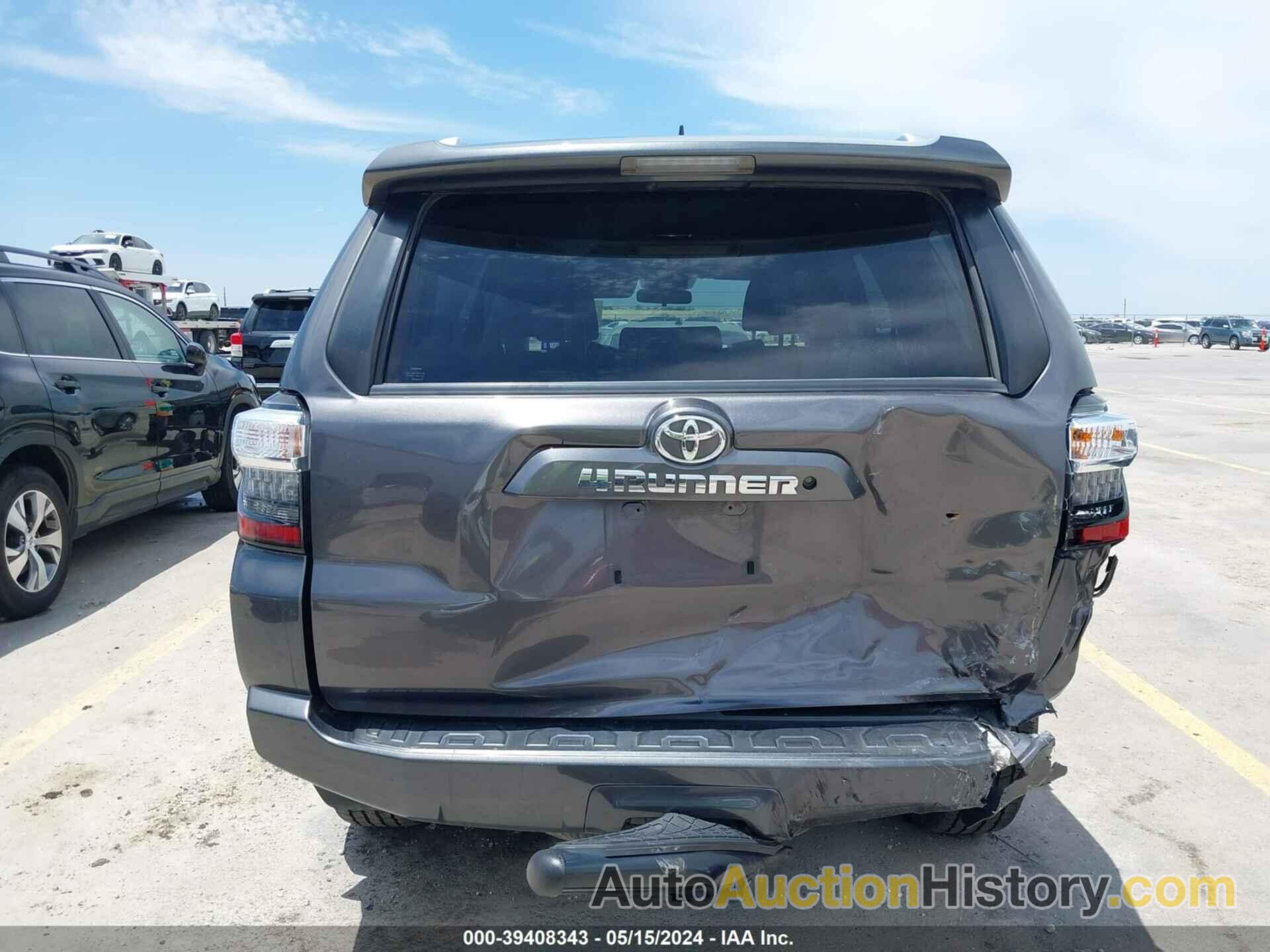 TOYOTA 4RUNNER SR5, JTEZU5JR0G5119942