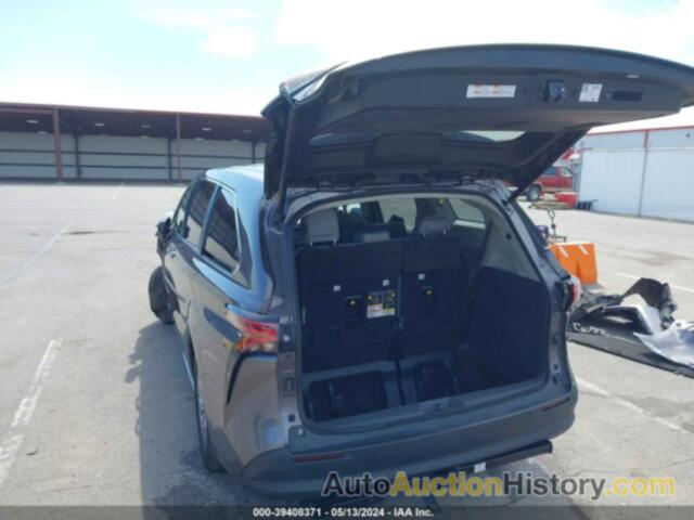 TOYOTA SIENNA XLE, 5TDYSKFC7MS009856