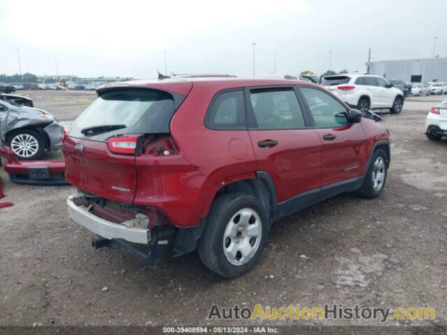 JEEP CHEROKEE SPORT, 1C4PJLAB0FW731322