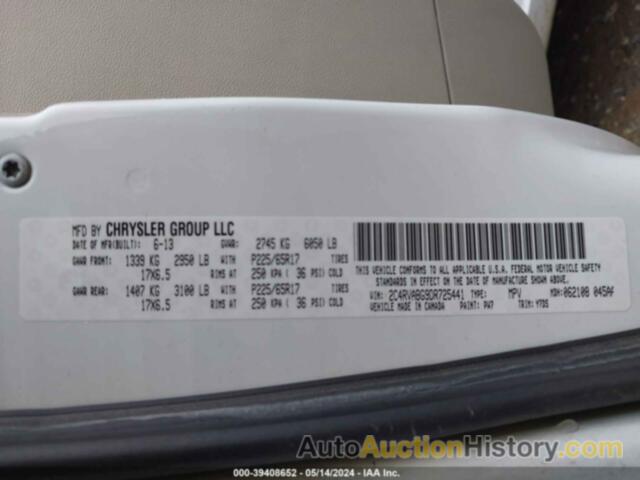 VOLKSWAGEN ROUTAN SE, 2C4RVABG9DR725441