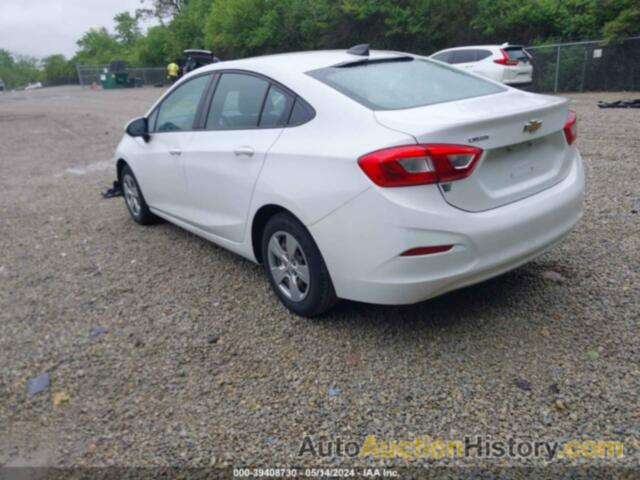 CHEVROLET CRUZE LS AUTO, 1G1BC5SM1H7203200