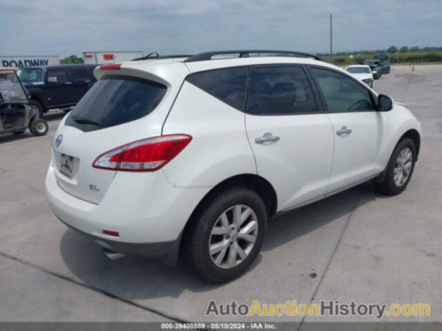 NISSAN MURANO SL, JN8AZ1MU2EW408327