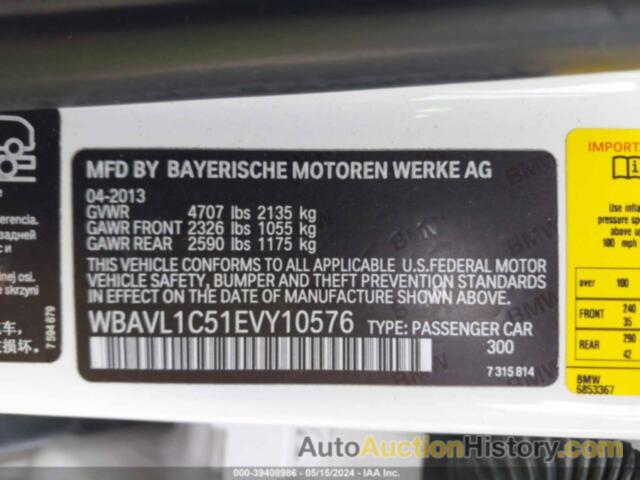 BMW X1 XDRIVE28I, WBAVL1C51EVY10576
