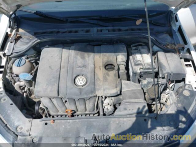 VOLKSWAGEN JETTA 2.5L SE, 3VWDX7AJXCM472976