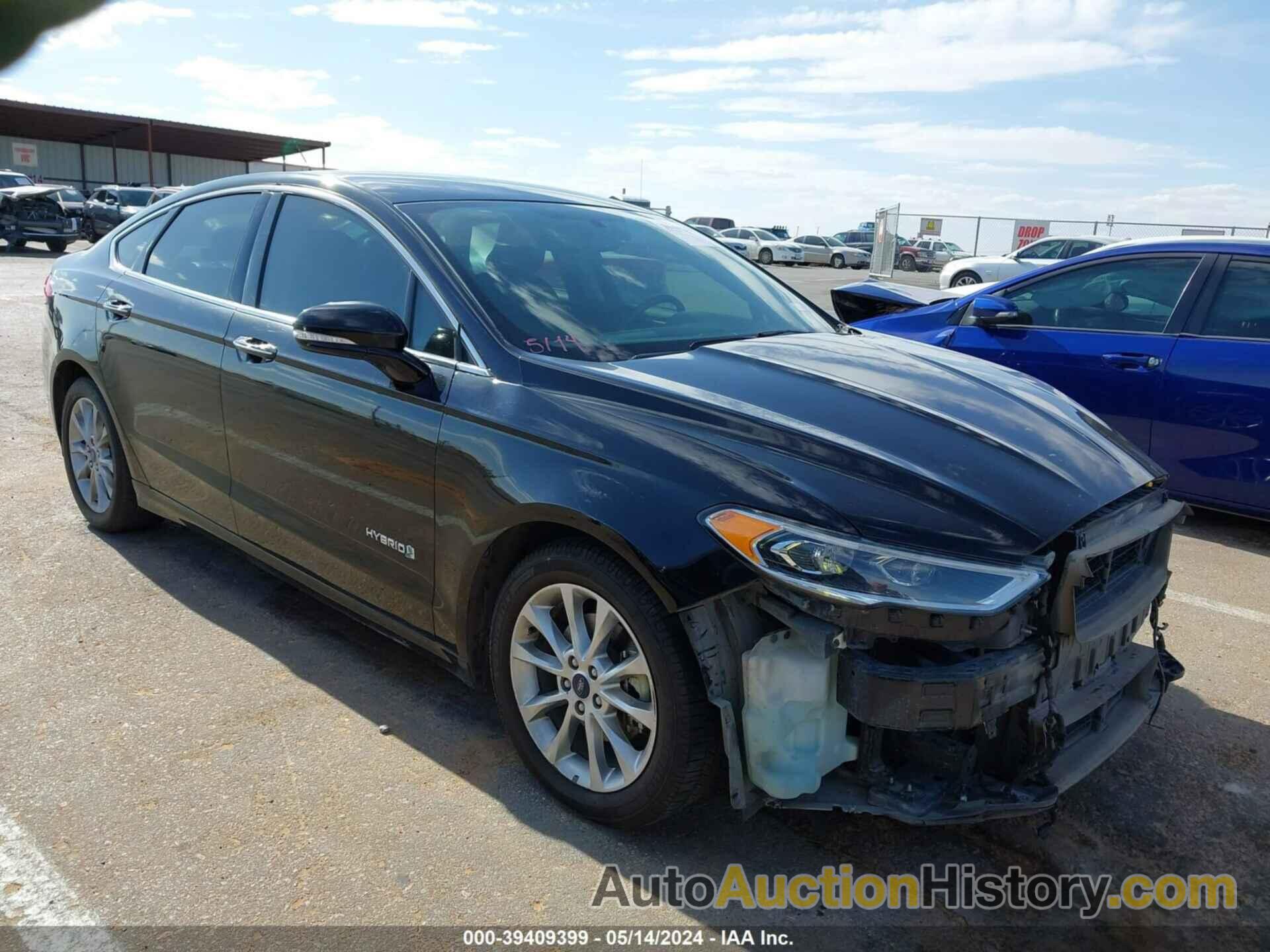 FORD FUSION HYBRID SE, 3FA6P0LU5HR322851