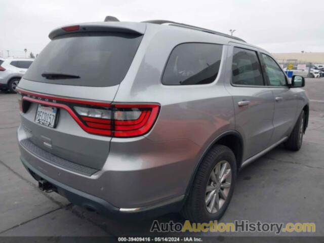 DODGE DURANGO SXT AWD, 1C4RDJAG4HC881082