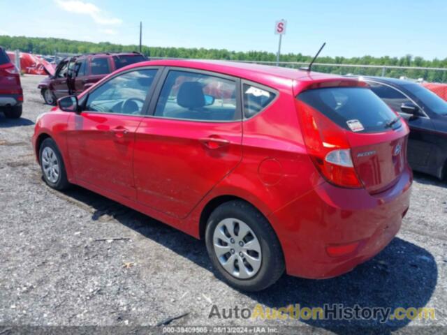 HYUNDAI ACCENT SE, KMHCT5AE5HU316666