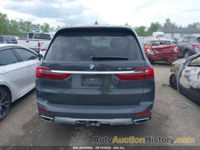 BMW X7 XDRIVE40I, 5UXCW2C03M9H38610