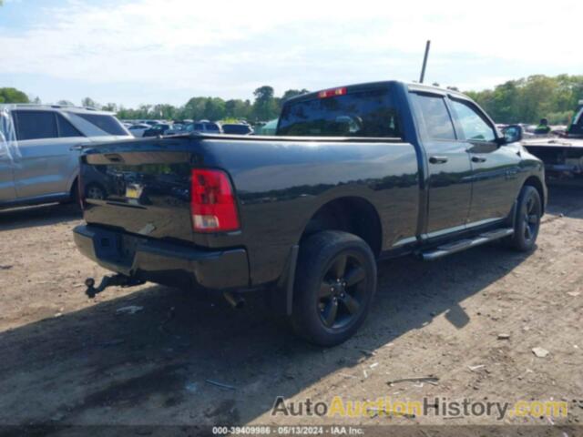 RAM 1500 EXPRESS QUAD CAB 4X4 6'4 BOX, 1C6RR7FG5JS208415