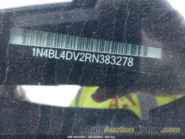 NISSAN ALTIMA SV FWD, 1N4BL4DV2RN383278