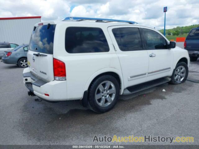 NISSAN ARMADA PLATINUM, 5N1AA0NC4BN609288