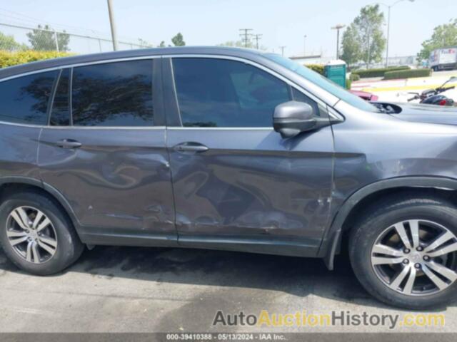 HONDA PILOT EX, 5FNYF5H37HB030736