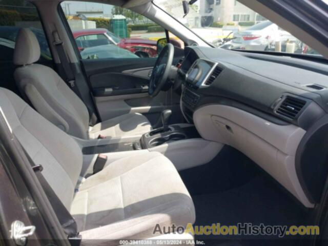 HONDA PILOT EX, 5FNYF5H37HB030736