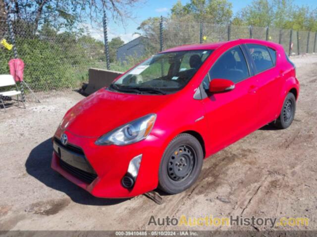 TOYOTA PRIUS C TWO, JTDKDTB35F1586221