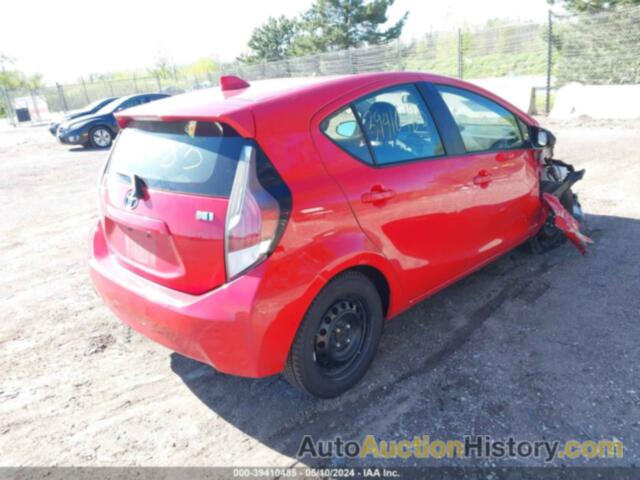 TOYOTA PRIUS C TWO, JTDKDTB35F1586221