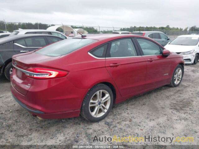 FORD FUSION HYBRID SE HYBRID, 3FA6P0LU9JR209376